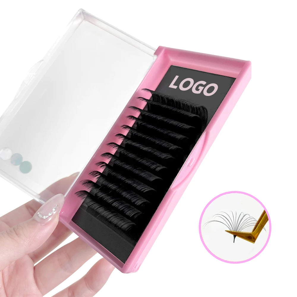 Cashmere Lash Trays Matte Wholesale Synthetic Mink Lash Extensions Supplier