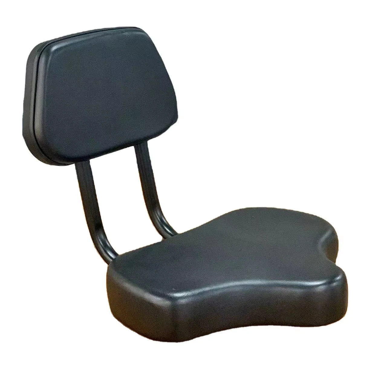 Bike Seat with Backrest Saddle Bicycle Tricycle Seat Cushion with Back Rest Support Comfortable Wider