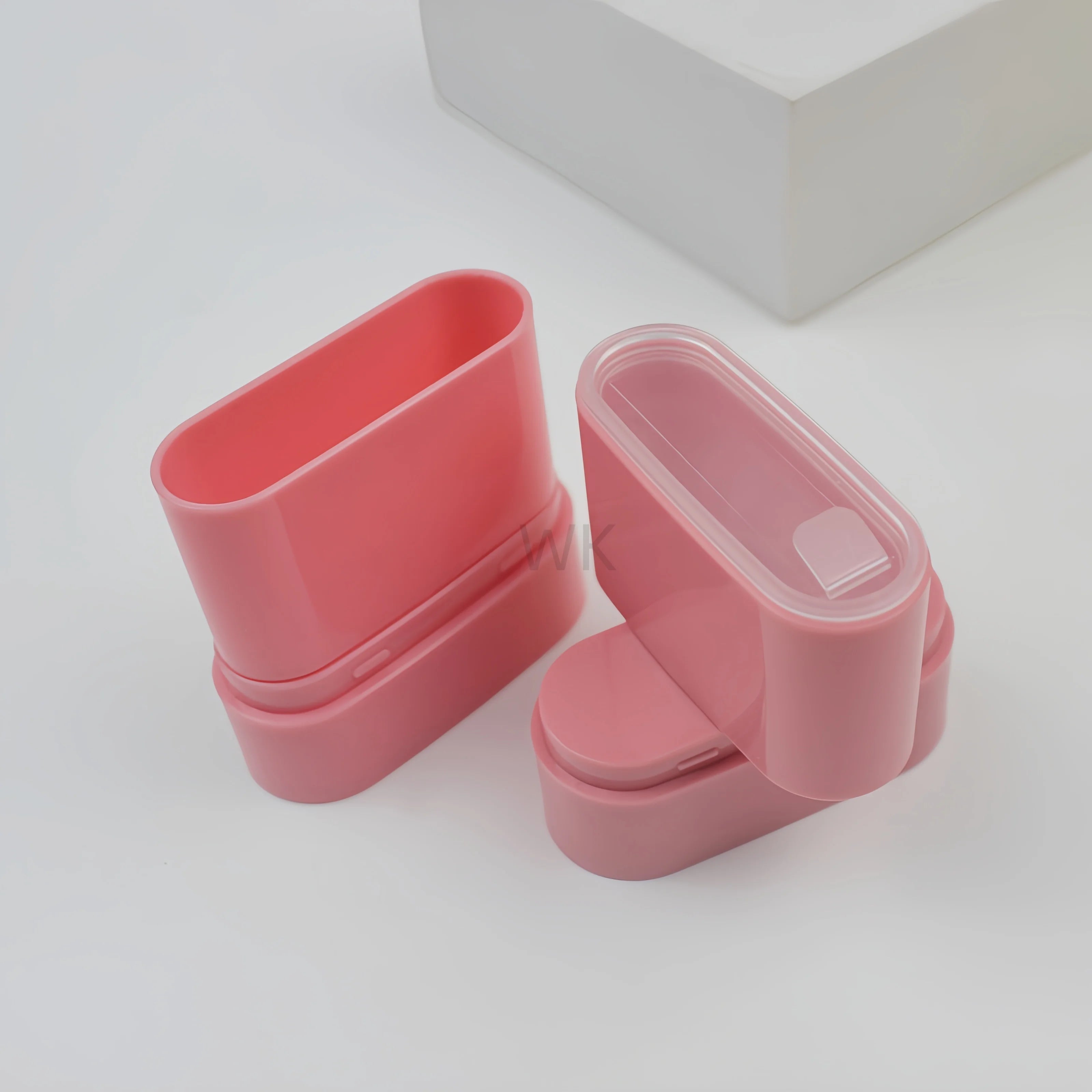 Factory Wholesale PP Material Plastic Packaging for Storage of Sunscreen and Deodorizing Sticks Portable Plastic Cans
