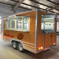 Affordable USA Approved Mobile Food Kiosk Catering Trailer Fiberglass Food Trailer Will Full Equipment