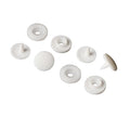 Eco-friendly 4 Parts Snap Fasteners Kids Clothes 9MM Durable Plastic Snap Button for Baby Garment