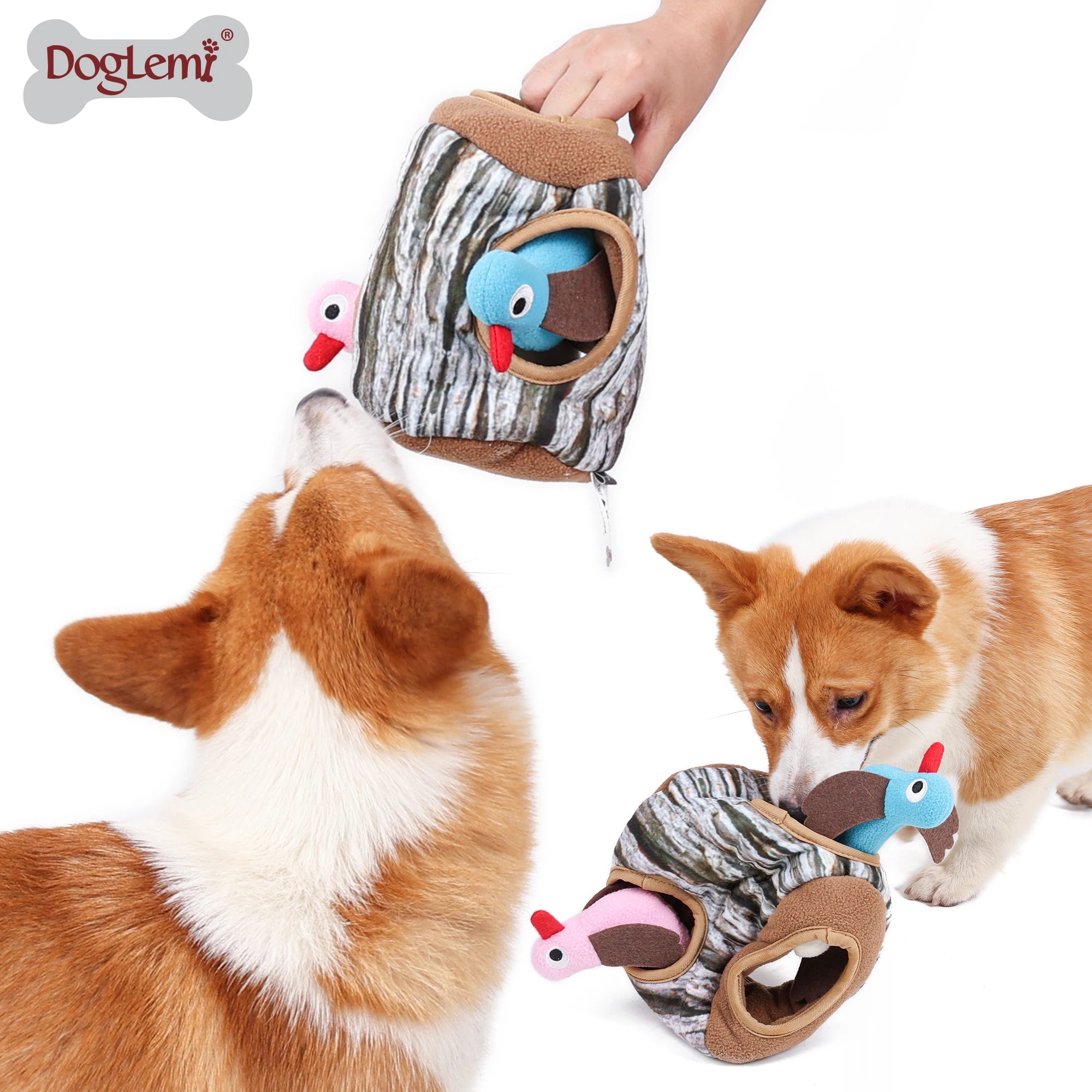 Washable Training Intelligence Interactive Toys for Dogs Nosework Hunting Safe Dog Toys Squeaky