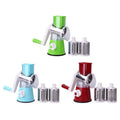 Multifunctional Hand Vegetable Cutter Household Kitchen Manual Vegetable Machine Shredder Slicer Drum Type