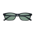 Retro Square Unisex Men's Fashion Sunglasses Mazzucchelli Acetate Frame UV400 Polarized Lenses Model HJ16303 Made in China
