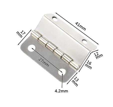 Hinges Furniture Cabinet Glass Door Metal Expandable Butt Hinge