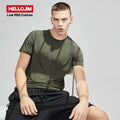 Oem Reflective Printing Quick Dry Sports Short Sleeve Running Nylon Tshirt Breathable Fitness Dry Fit t Shirt