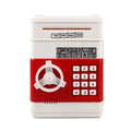 Custom Electronic Safety Money Box Chinese Factory's Digital Piggy Bank with Number Pattern for Coin Saving