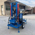 Factory Direct Sales China Small Hydraulic Water Well Drilling Rig 80m 100m 130m 150m 200m Suitable for Agricultural Irrigation