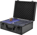 Aluminum Rigid Card Storage Case 14.96x5.9x11.42cm OEM/ODM Customizable IP65/IP67 Waterproof Shockproof Foldable Toploader Hard