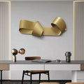 Custom Abstract Modern Decor Stainless Steel Wall Art 3d Wall Sculpture