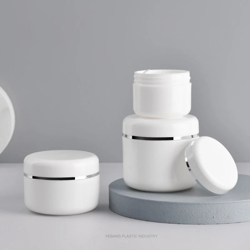 30/50g Refillable Bottles Cosmetic Container Plastic Empty Makeup Travel Face Cream Lotion Jar