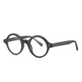 Popular Reading Anti-blue Light Glasses Computer Women Studded Round Glasses Frame TR90 Cyberpunk Glasses