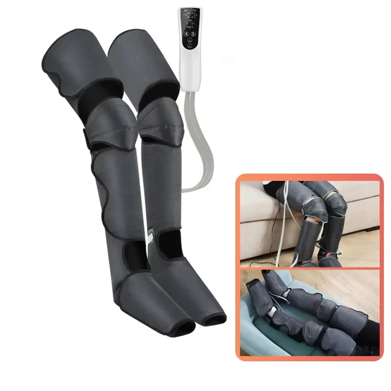 Therapy Edema Air Compression Leg Massager for Circulation Air Massage Pressotherapy Leg Compression Boots Recovery