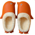 New Style Winter Fashion Penguin Soft for Waterproof Indoor/Outdoor Cartoon Half-Pack Warm Lightweight Fur Lining Plush