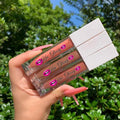 New Empty pink Top square Luxury Lipgloss Tube Packaging Makeup Tube Lip Gloss Containers Tube Custom with logo Wands