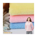Customized Color Fabrics Soft 100% Polyester Flannel Fleece Fabric