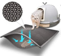 Double Layer Waterproof Pet Cat Litter Box Mat Kitten Sand Tray Pad Filling Trapping Mat for Cats House Clean