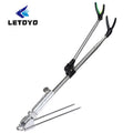 LETOYO Fishing Rod Rack Stainless Steel Fishing Rod Racks Display Portable Fishing Rod Holder for Garage Foldable