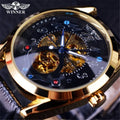 Winner T-winner Wrist Watch Luxury Skeleton Dial Automatic Men Watches Luminous Waterproof Mechanical Wristwatches Men Watch