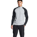 Men's Custom 1/4 Zip Pullover Casual Sports Pullover Moisture Wicking Polyester Cotton Elastic Stitching Solid Blank Tshirt