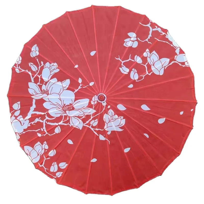 Wholesale Cheap Promotional Fabric Parasols Chinese Craft Wedding Umbrellas Manual Custom Printed Fabric Wedding Parasols