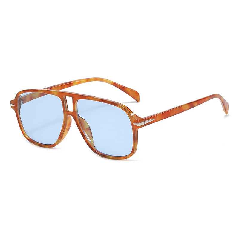 Superhot Eyewear 71800 Retro Double Bridge Sun Glasses 2023 Pilot Sunglasses