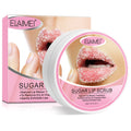 Private Label Wholesale Natural Vegan Lip Scrub Repair Balm Exfoliating Moisturizing Pink Cute Sugar Lip Scrub for Dark Lips