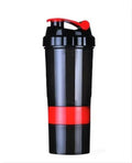 17oz 500ml Minimalist Eco-Friendly Durable Nontoxic Plastic Protein Shaker Gym Tumbler with Custom Logo Sports Bottle