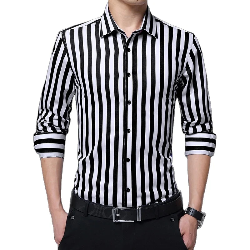 Best Selling 100% Cotton Work Shirt Office Casual Wear Long Sleeve Formal Dress  Men's Shirt