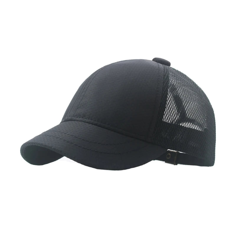 Summer Custom logo Baseball Hat Sunproof Unisex Outdoor Sports Hat Embroidered logo Breathable Baseball Hat