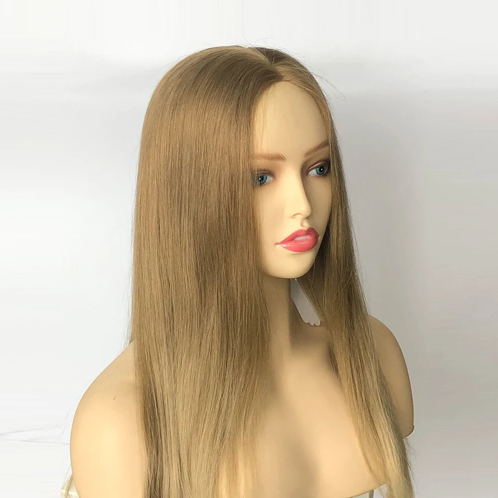 Ombre Color Large Stock Woman Mono Wig 100% European Hair Wholesale Price