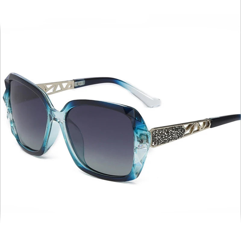 2023 New Fashion Wholesale Polarized Sunglasses for Women Luxury Vintage Style with Plastic(PC) Frame Tac Lenses Free Sample