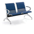 Barber Shop Chairs Reception Hair Salon Waiting Chairs Optional Color Bench Seating 4 Seater Airport Mall School Park Modern