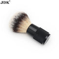 JDK 1PC Shaving Brush Metal Handle Black Color Synthetic Hair Knot Beard Brush
