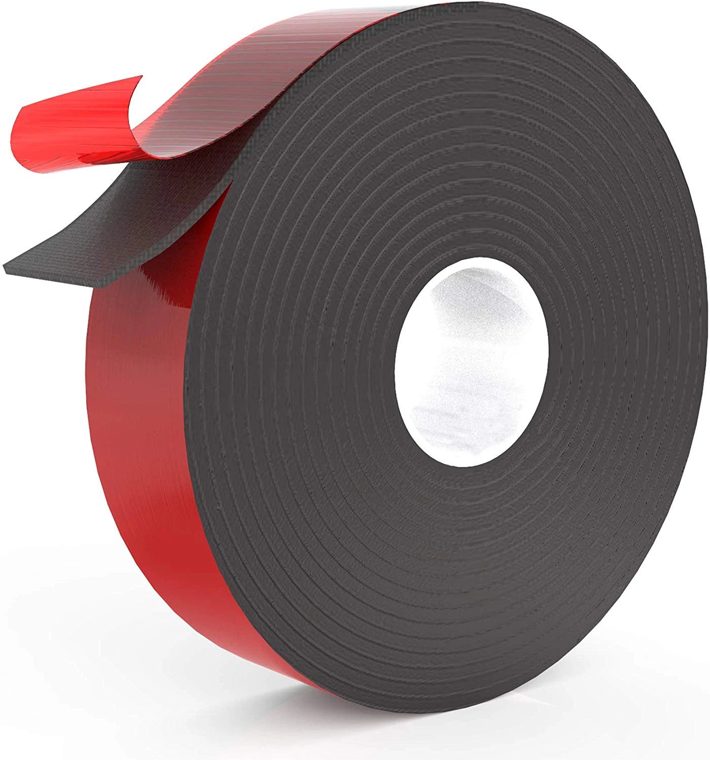 Acrylic Solvent Glue 1mm Black PE Foam Tape with Green Film