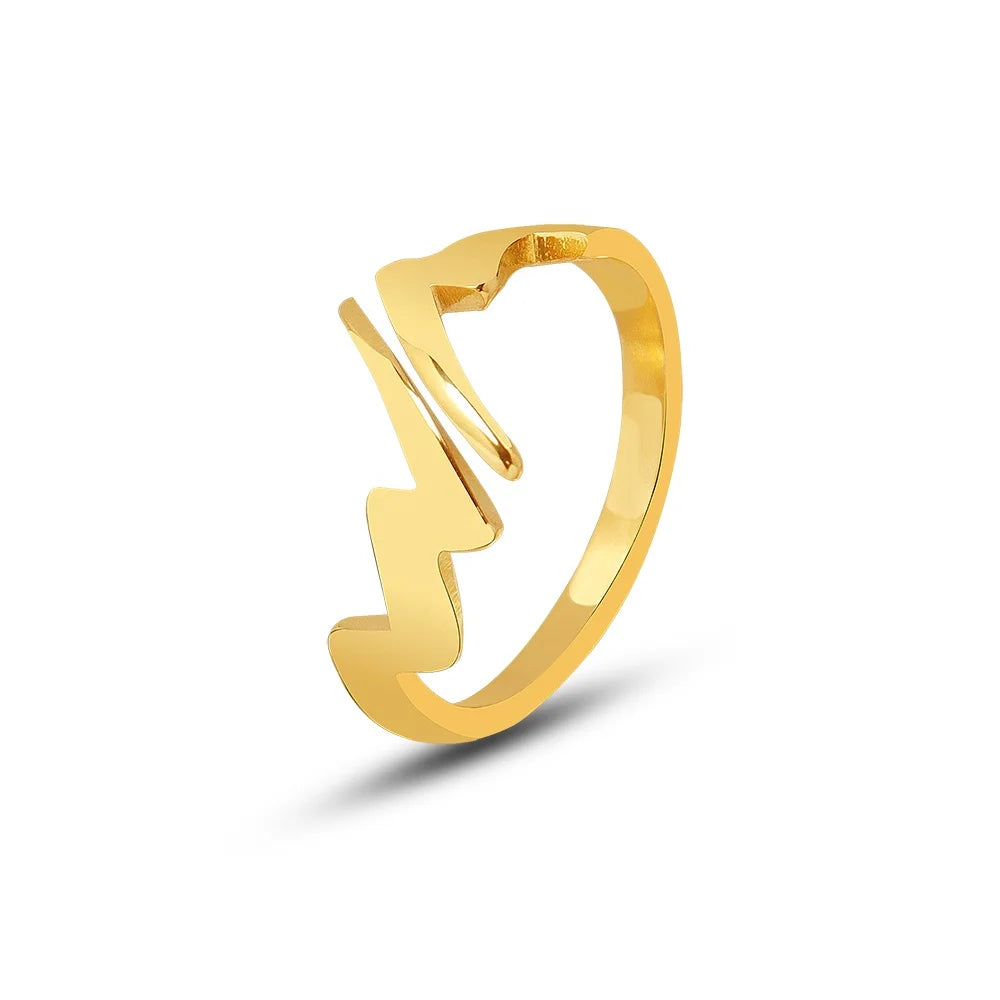 Trending Hot Selling Open Stainless Steel Couple Rings Silver Plated Band with Number Pattern for Engagement Anniversary Party