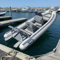 18ft Rhib 560 Orca Hypalon/PVC Rigid Aluminum RIB Inflatable Rowing Boat for Sale