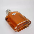 Luxury and Modern French Square Short Neck 700ML 750ml Glass Vodka Liquor Bottle