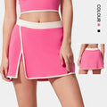 SHINBENE Summer Workout Running Shorts with Pockets Athletic Activewear Mini Skorts for Golf Tennis Golf Tennis Wear