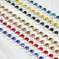 Don't Hook Clothes SS16 4mm Round Glass Rhinestone Trim Crystal Cup Chain for Garment Wedding Dress Sewing Accessories