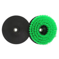 6Inch Hollow Rodless M14-2 Green Electric Cleaning Brushes Detailing Brush Car Wash Brush for Automotive Household Clean