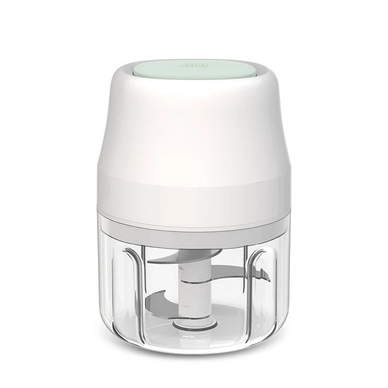 Mini USB Charging Electric Garlic Chopper Vegetable Chopper Kitchen Food Processor