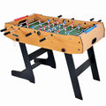 Win.max 48" MDF Foldable Freestanding Foosball Table-Wooden Finish Space-Saving Design for Adults Children Model WMG92787