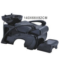 Modern Salon Shampoo Chair 200KGS Capacity Customizable Color Logo for Barbershop Hair Salon Synthetic Leather Commercial