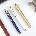 2025 Custom LOGO Business Metal Ballpoint Pens Promotional Gift Advertising 0.5mm Writing Black/Blue Ink Custom Color 50pcs/Box