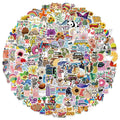200PCS Stickers for Water Bottles Cute Aesthetic Sticker Waterproof Vinyl Stickers Pack for Water Bottle Skateboard Laptop