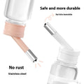Buka Star 120ml Eco-Friendly Plastic Double Ball Vertical Kettle Watertight Hamster Kettle Drinker Water Bottle Compatibility
