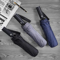 Promo Advertising Portable 10/12 Ribs Waterproof Windproof Uv Rain Sun Automatic Folding Custom With Logo Travel Umbrella