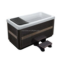 Sunrans One Person Ice Bath Tub Indoor Cold Water Therapy Body Recovery Cold Plunge Tub with Chiller and Filter