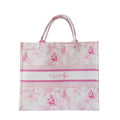 New Large-Capacity Cartoon Canvas Tote Bag Cute Eye-Catching Practicality for Various Scenarios Fashionable Carry Shoulder Hand